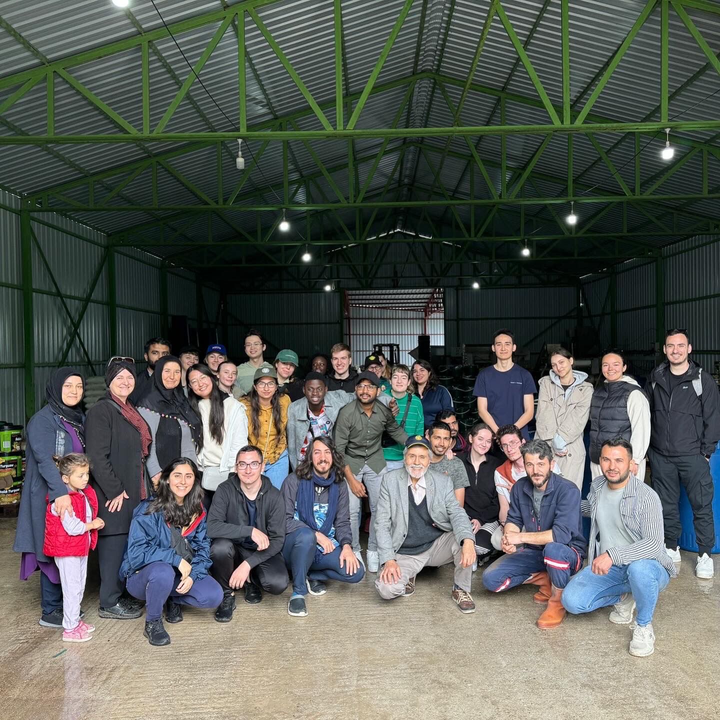 Volunteers on-site during Future Forward Green exchange